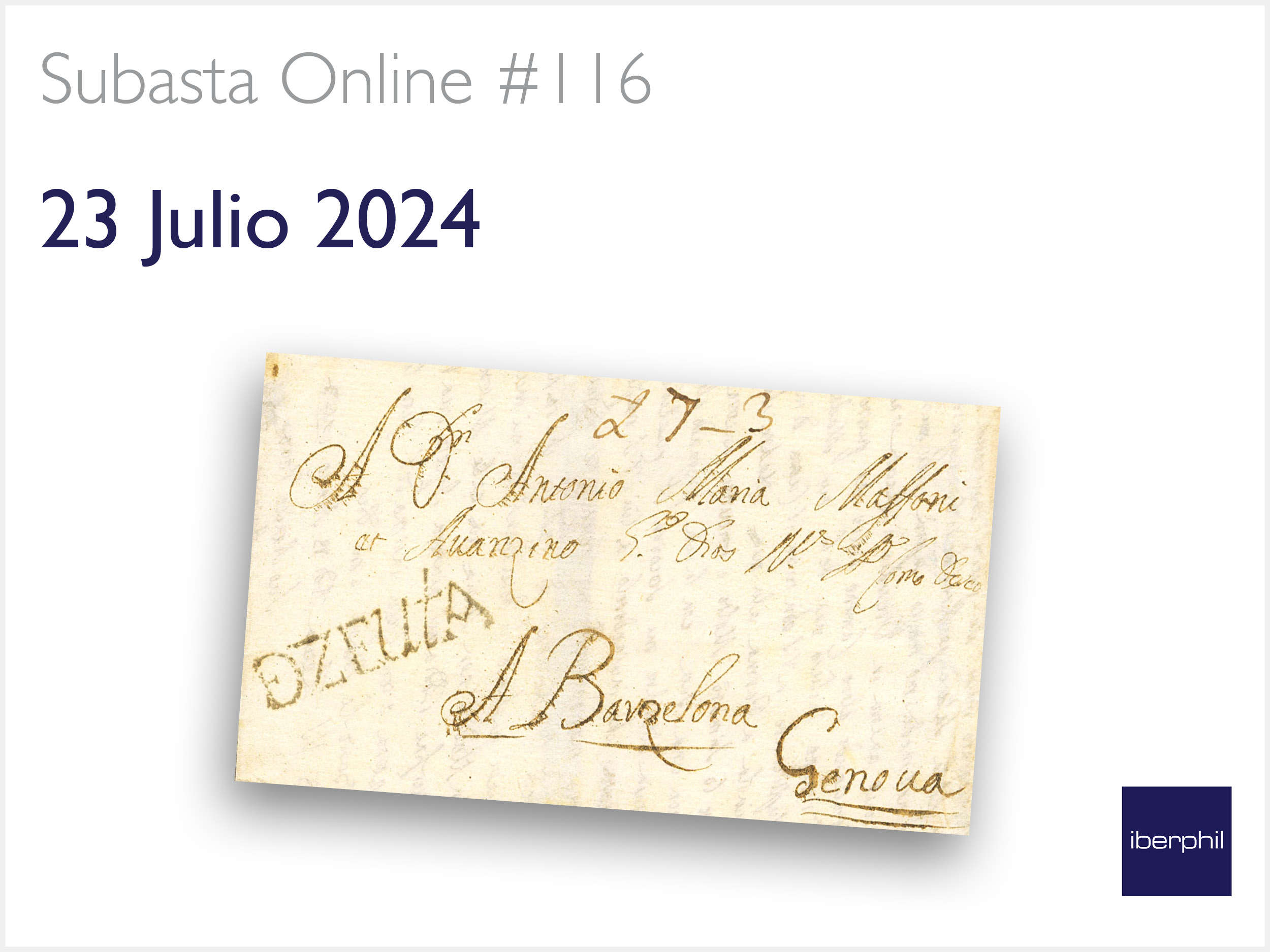 Online Stamp Auction Spain and Colonies
