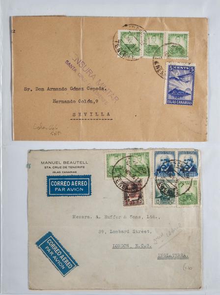 27 | Lotes y Colecciones.España. Historia Postal