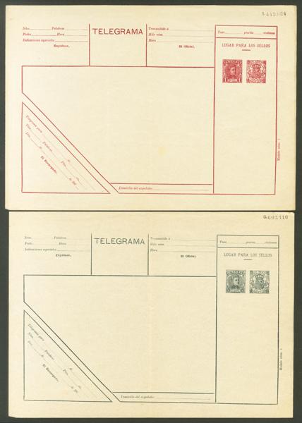 1143 | Postal Stationery. Telegraph