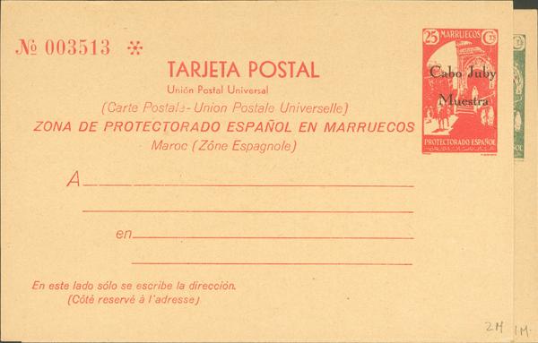 1257 | Cabo Juby. Postal Stationery