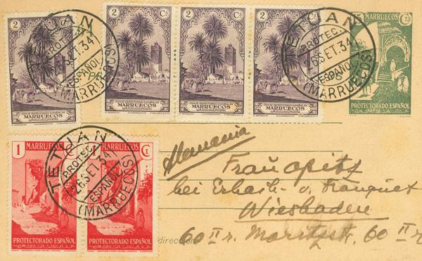 1481 | Spanish Marocco. Postal Stationery