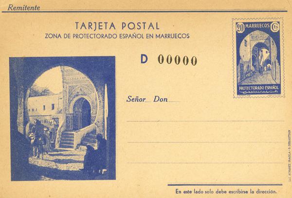 1483 | Marruecos. Entero Postal