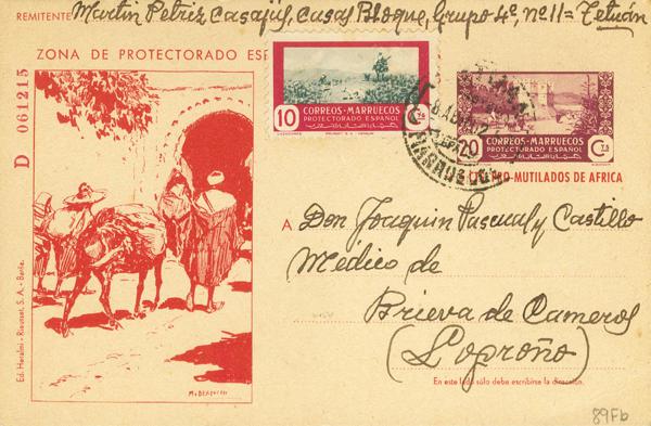 1486 | Spanish Marocco. Postal Stationery