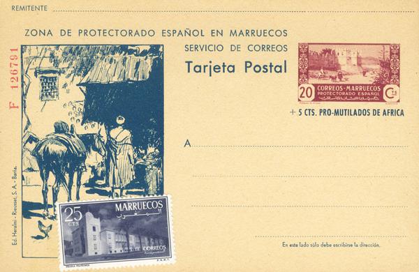 1487 | Spanish Marocco. Postal Stationery