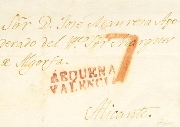 149 | Pre-philately. Comunidad Valenciana