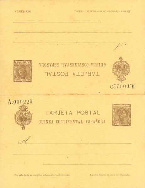 1804 | Guinea. Entero Postal