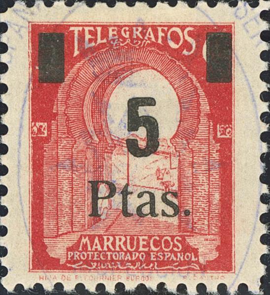 1843 | Spanish Marocco. Telegraph