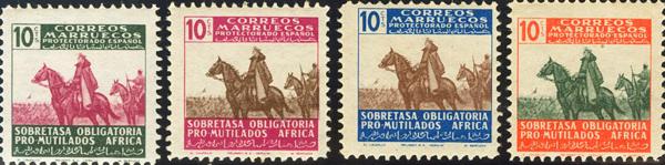 1844 | Spanish Marocco. Charity Stamp