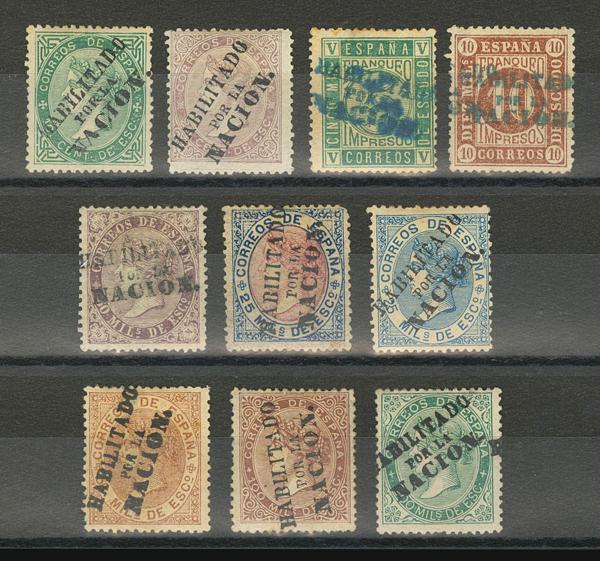 287 | Spain. Provisional Overprints