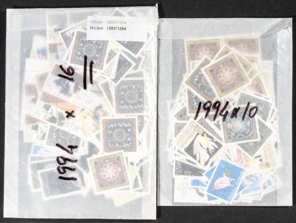 1070 | Liechtenstein. Sets and stamps stock