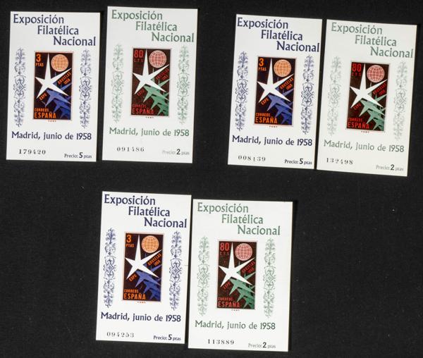 110 | Lotes y Colecciones.España. Stock de Series y Sellos