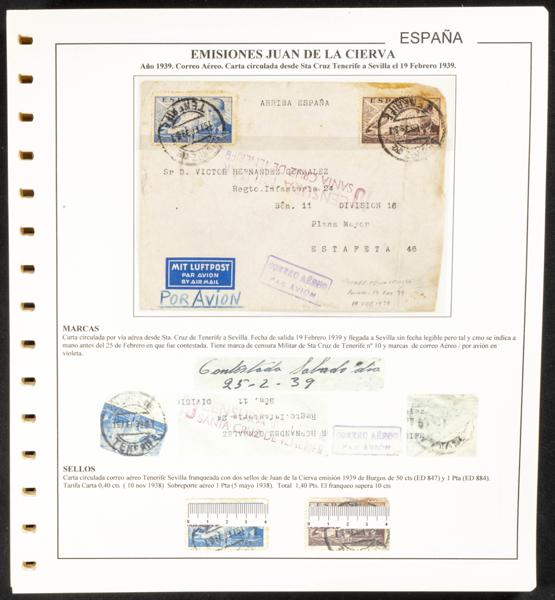43 | Lotes y Colecciones.España. Historia Postal