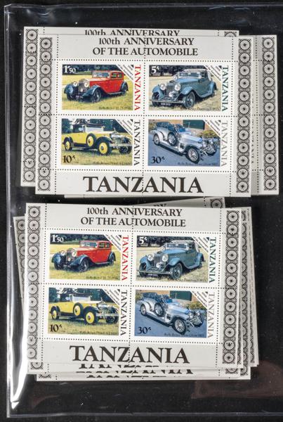926 | Tanzania. Stock de Series y Sellos