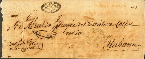 1344 | Cuba. Prephilately