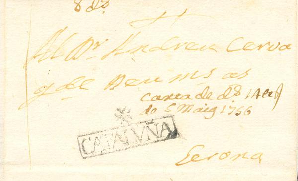 176 | Pre-philately. Catalonia