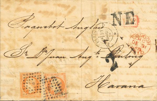 1290 | Cuba. Agencia Postal Francesa