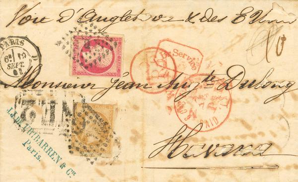 1297 | Cuba. Agencia Postal Francesa