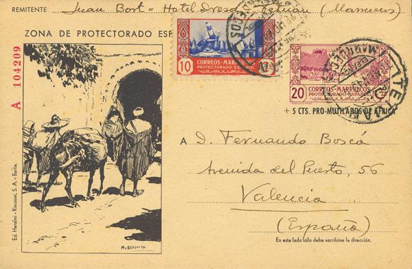 1612 | Marruecos. Entero Postal