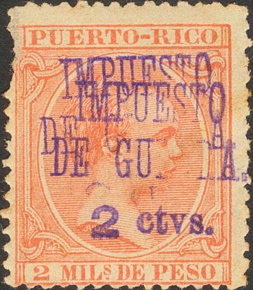 1649 | Puerto Rico. Impuesto de Guerra