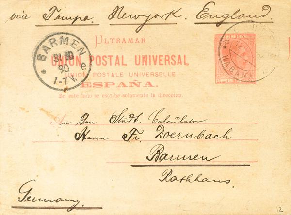 1080 | Cuba. Postal Stationery