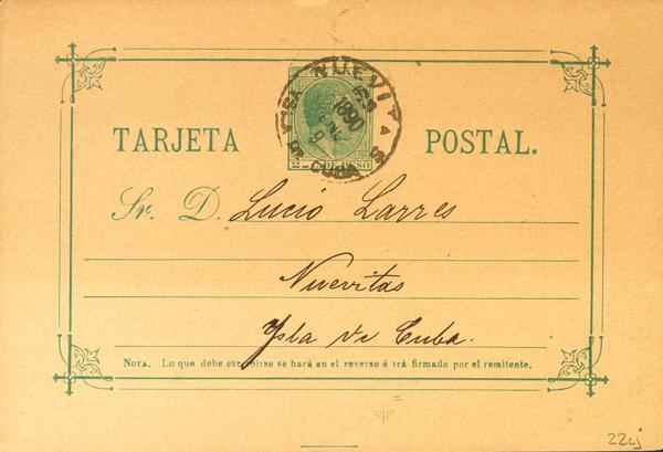 1085 | Cuba. Postal Stationery