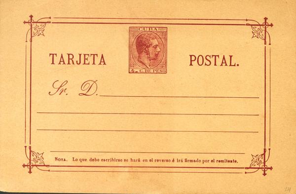 1086 | Cuba. Postal Stationery