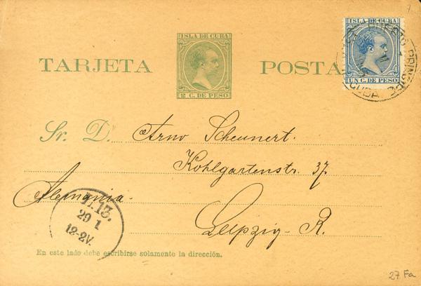 1088 | Cuba. Postal Stationery