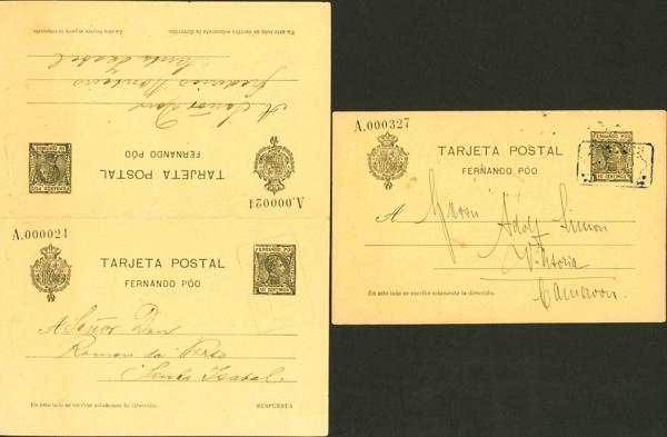 1122 | Fernando Poo. Postal Stationery