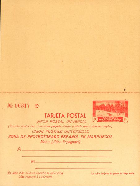 1194 | Spanish Marocco. Postal Stationery