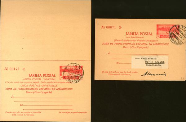 1195 | Spanish Marocco. Postal Stationery