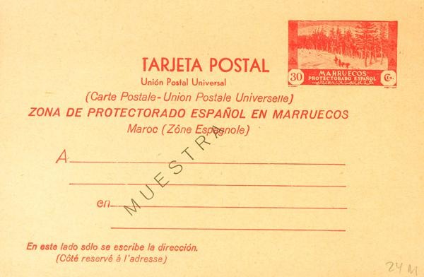 1196 | Spanish Marocco. Postal Stationery