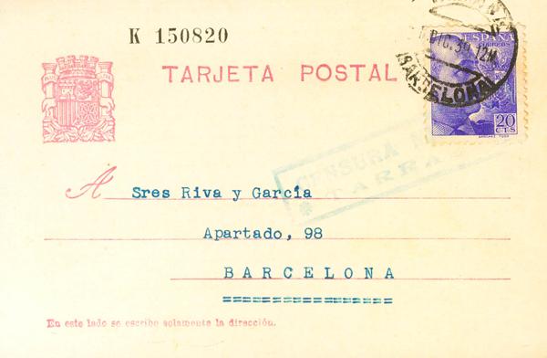 852 | Postal Stationery