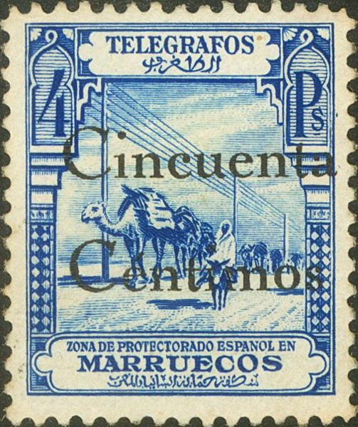 915 | Spanish Marocco. Telegraph