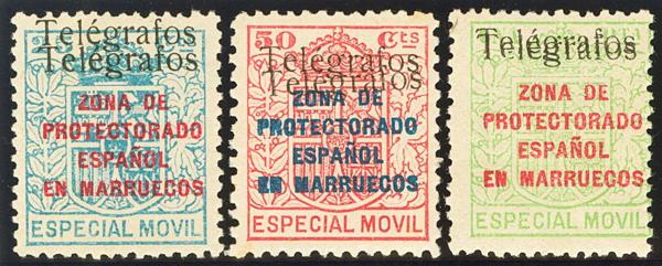 933 | Spanish Marocco. Telegraph