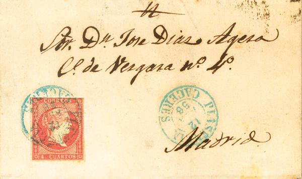 0000000055 - Extremadura. Postal History