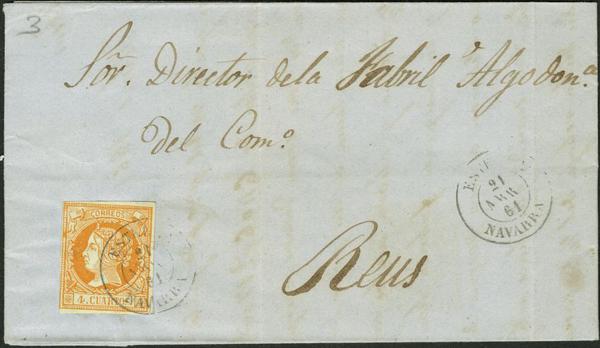 0000001431 - Navarra. Postal History