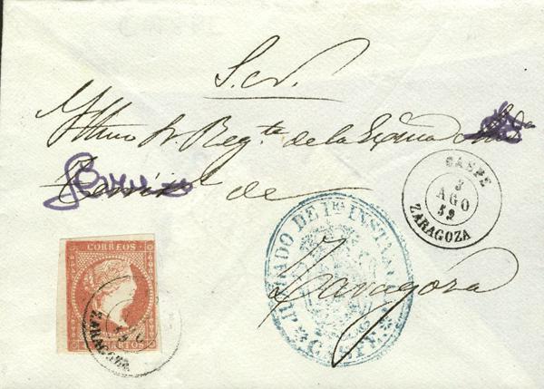 0000002492 - Aragon. Postal History