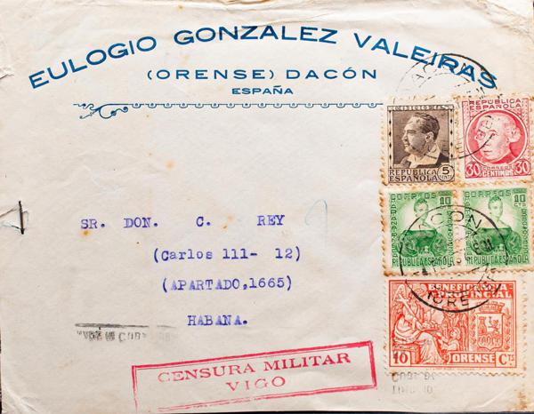 0000007944 - Galicia. Postal History