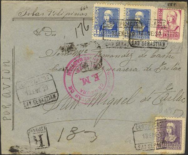 0000008744 - Spain. Spanish State Registered Mail