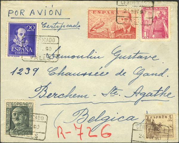 0000012465 - Spain. Spanish State Registered Mail