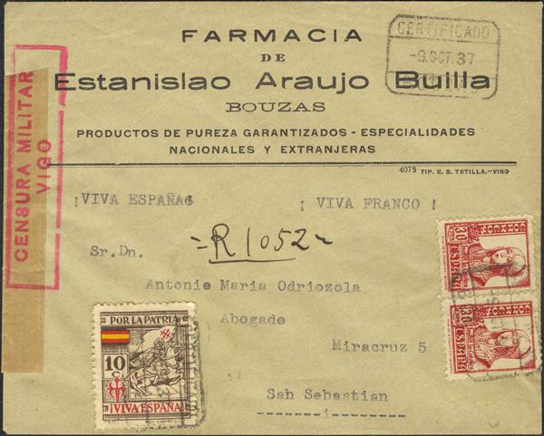 0000012667 - Spain. Spanish State Registered Mail