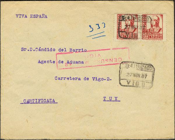 0000012675 - Spain. Spanish State Registered Mail