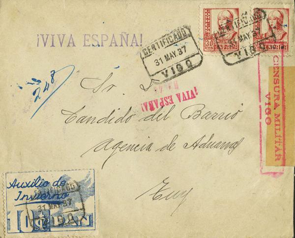 0000012687 - Galicia. Postal History