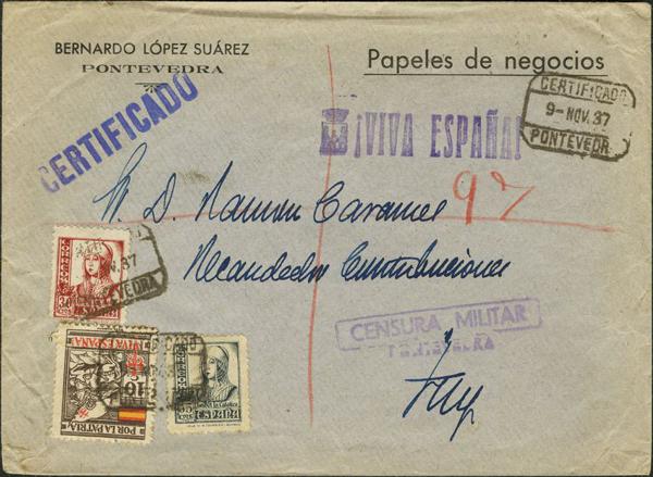 0000012870 - Galicia. Postal History