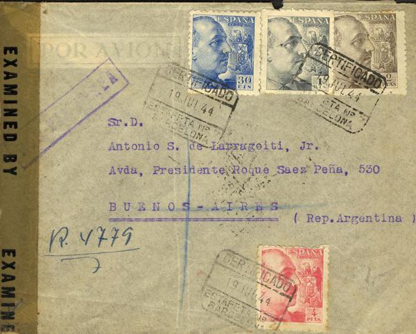 0000012886 - Spain. Spanish State Registered Mail