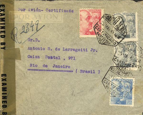 0000012887 - Spain. Spanish State Registered Mail
