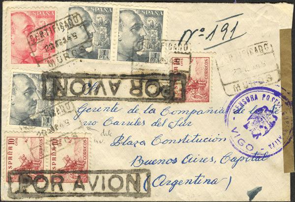 0000015608 - Spain. Spanish State Registered Mail