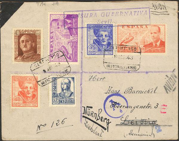 0000015616 - Spain. Spanish State Registered Mail