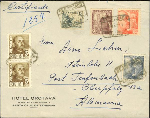 0000015823 - Spain. Spanish State Registered Mail