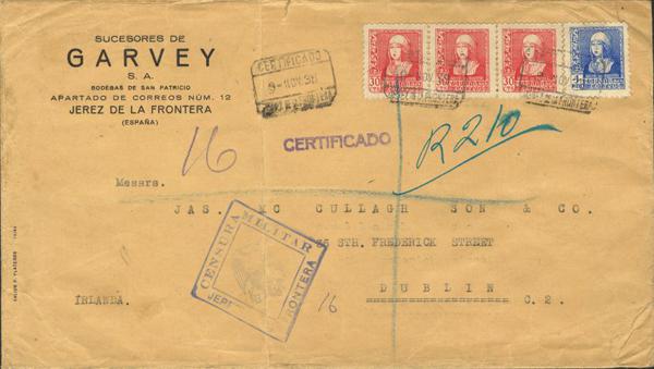 0000020553 - Spain. Spanish State Registered Mail